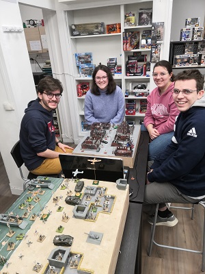 ambiance jeux de figurine